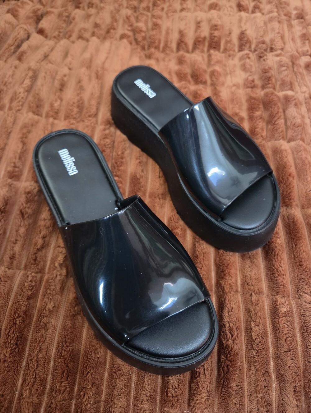 Melissa Platform Slide Sandals 7